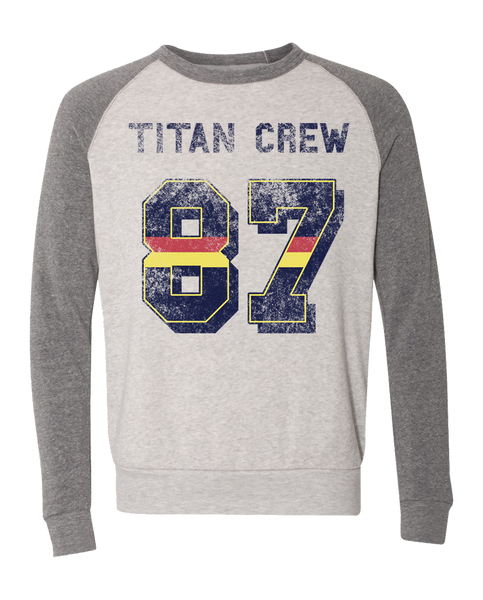 "TITAN CREW 87" Vintage Crewneck Sweatshirt