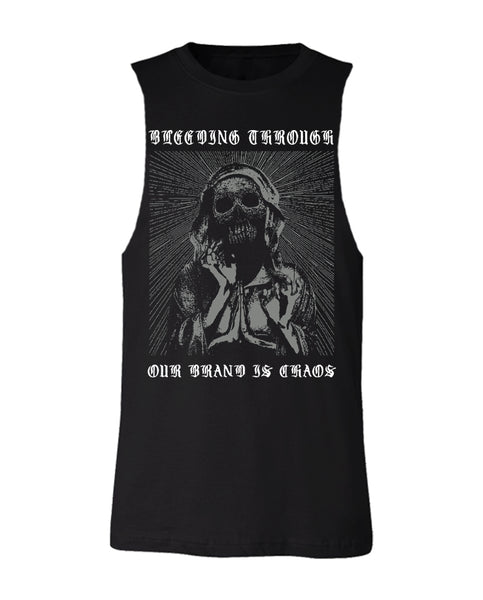 BT "OUR BRAND IS CHAOS" Custom Cut Muscle Tee