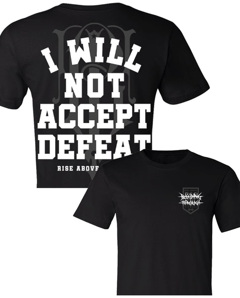 RAF X  BT "DEFEAT" Women's Custom Cut Crop Tee