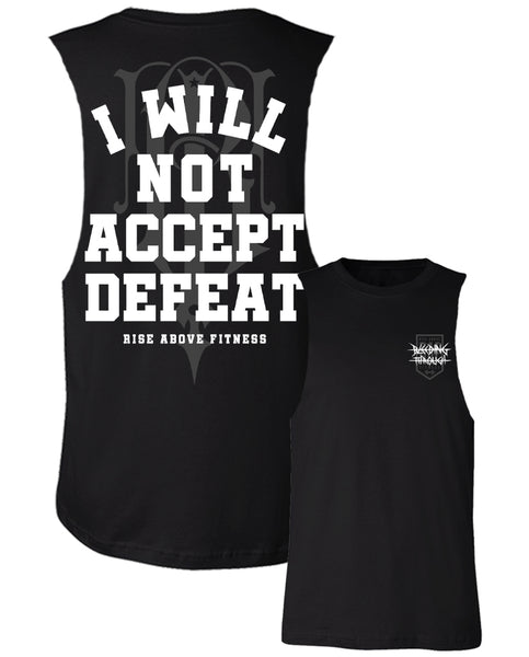 RAF X BT "DEFEAT" Custom Cut Muscle Tee