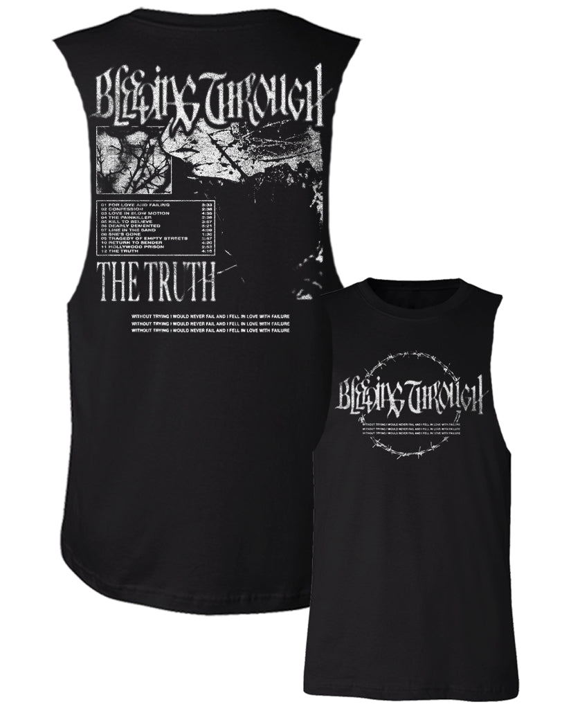 BT "FOR LOVE" Custom Cut Muscle Tee
