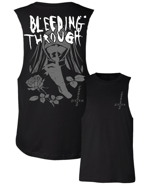 BT "SISTER SALVATION" Custom Cut Muscle Tee