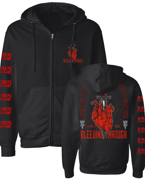 BT "THIS IS LOVE" Zip Hoodie