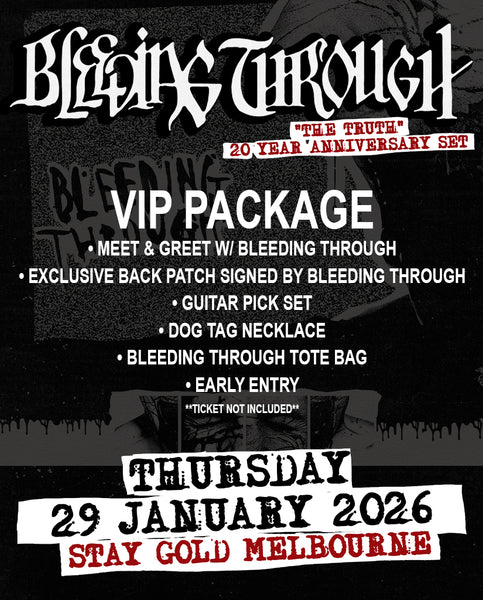 BT "VIP PACKAGE" Stay Gold Melbourne 29 January 2026