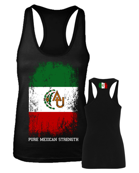 Athletics United " MEXICAN STRENGTH" Racerback
