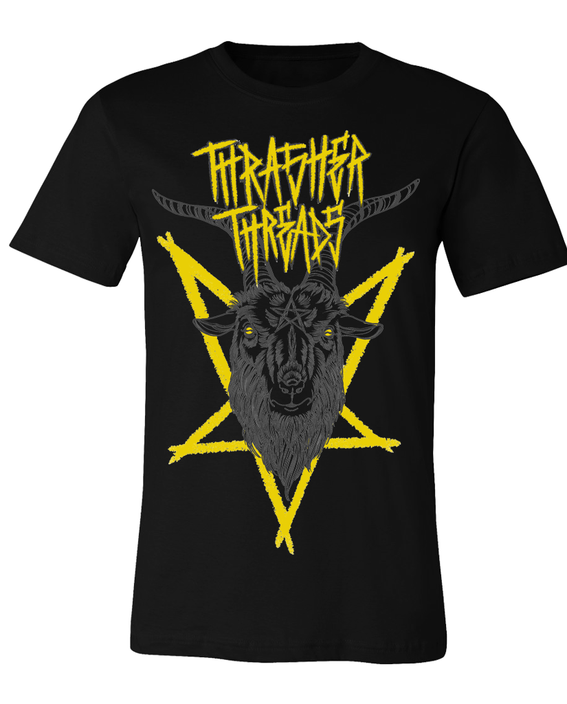 Thrasher Threads "BAPHOMET" Tee | Black
