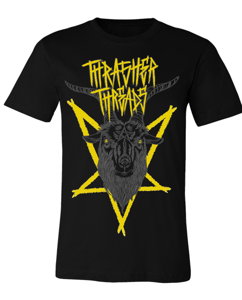 Thrasher Threads "BAPHOMET" Tee | Black