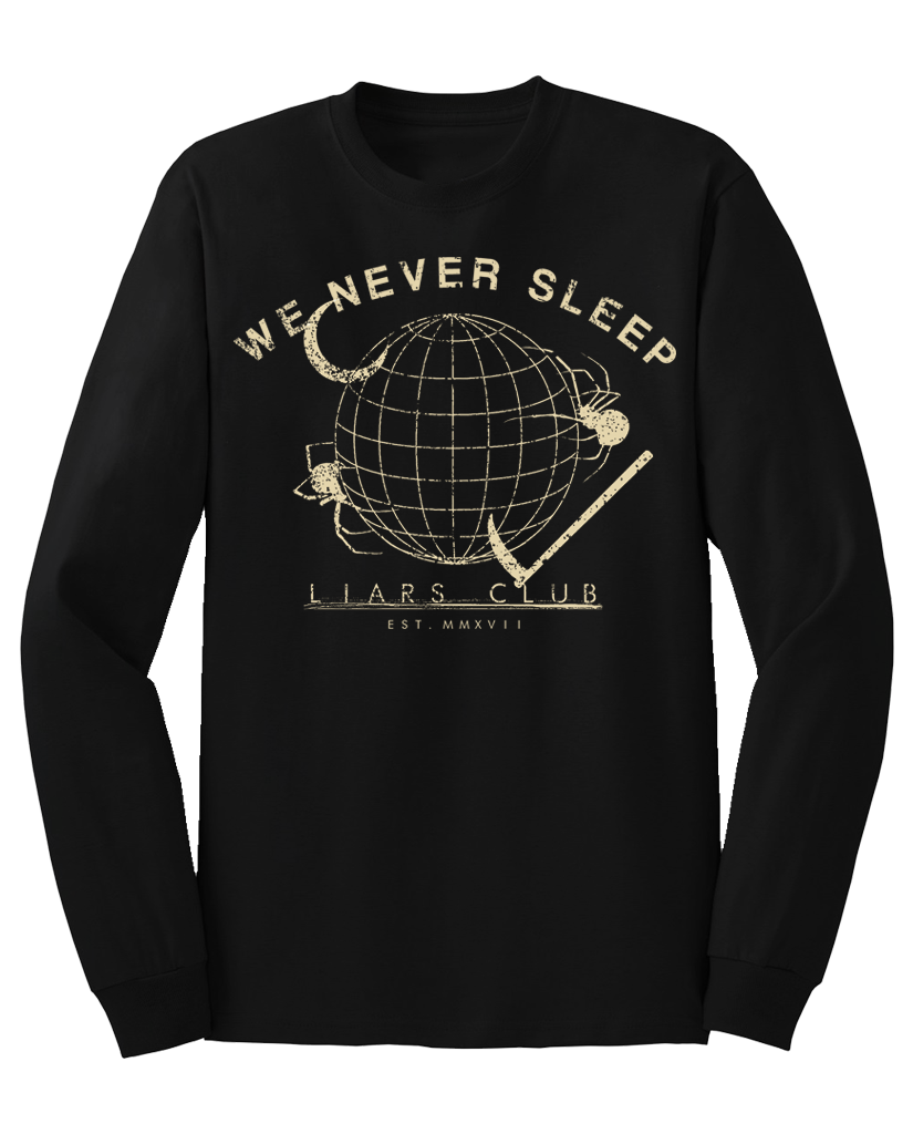Liars Club "GLOBE" Long Sleeve Tee