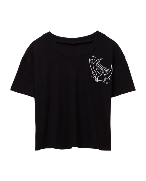 Liars Club "VON KARINNE" Cropped Tee