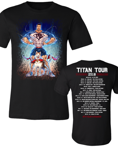 "TITAN TOUR 2018" Tee * LIMITED EDITION *